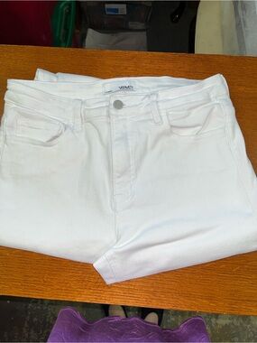 VERVET BY FLYING MONKEY White Skinny Jeans - Five-Pocket Stretch size 30